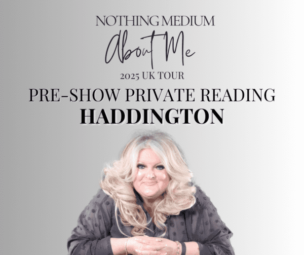 Paula Obrien Pre-Show Private Reading Haddington 22nd September 2025