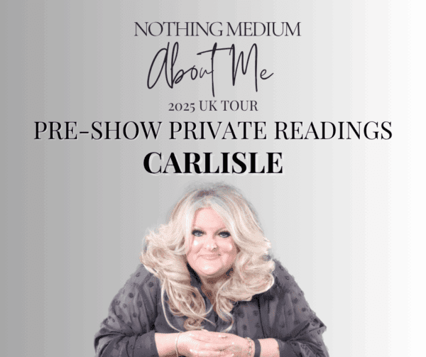 Paula Obrien Pre-Show Private Reading Carlisle 20th of May 2026