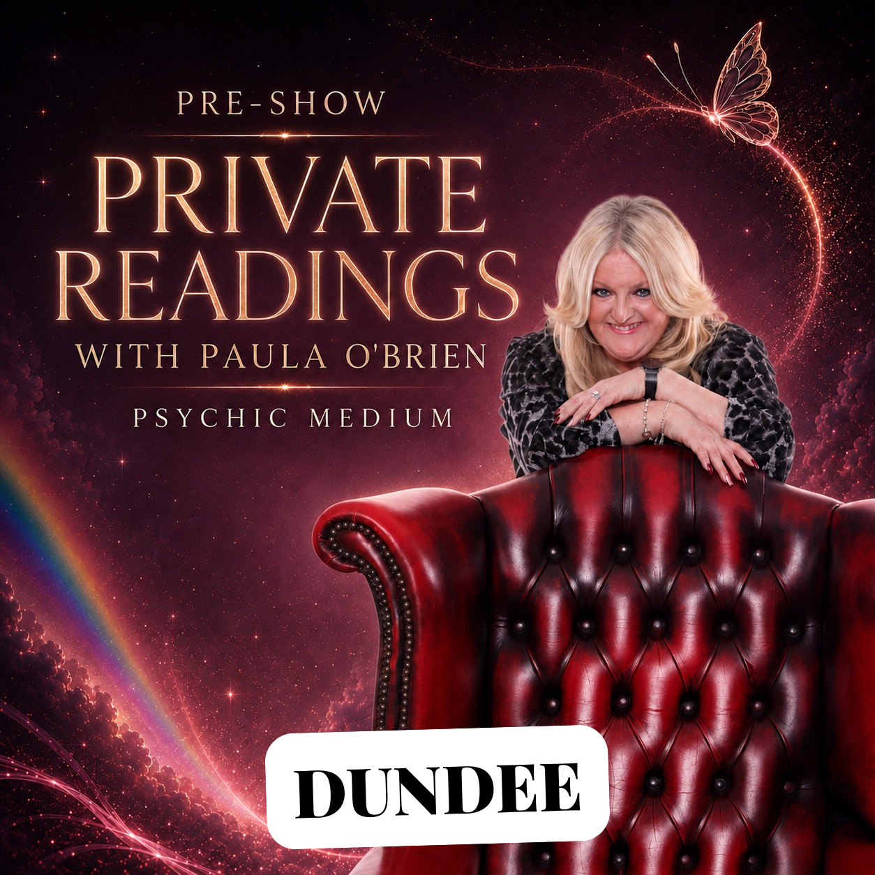Paula Obrien Pre-Show Private Reading Dundee 19th of April 2027