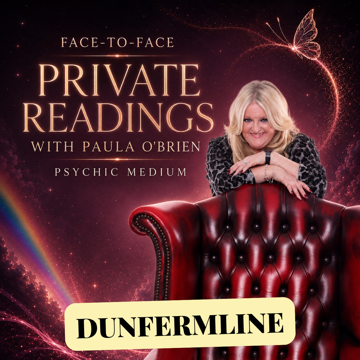 Paula O'Brien Private Readings Dunfermline 25th of January 2027